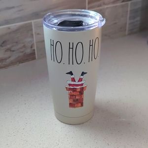 Rae Dunn HO HO HO Stainless Steel Insulated Tumbler